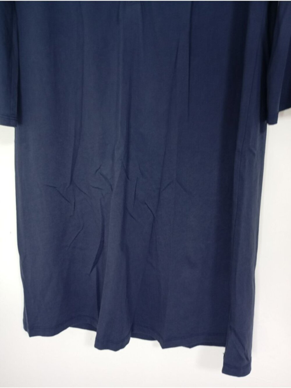 Lilly Pulitzer Womens Navy Blue Pima Cotton Bell Sleeve Tunic Dress Size Small - Picture 6 of 10